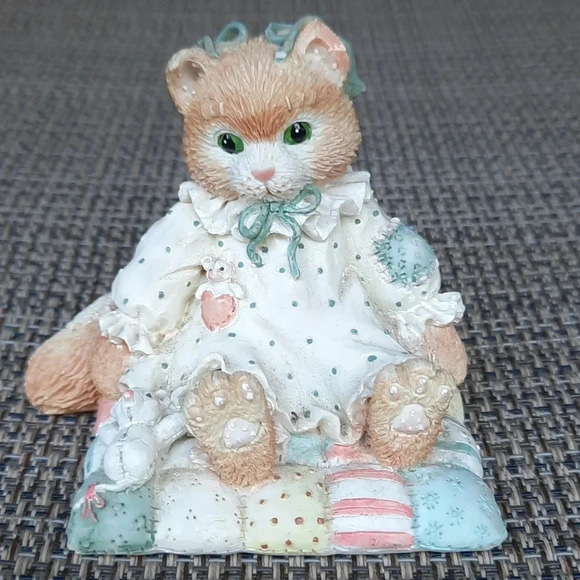 Vintage Calico Kittens You'll Always Be Close To My Heart Collectible  1992 - Picture 1 of 3